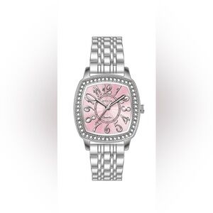 Invicta Wildflower Petal Womens Watch 29mm Steel Pink Dial Quartz Timepiece Heat